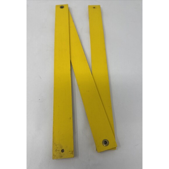 Vintage USS Yellow Folding Yard Stick Ruler Advertising Keep the Flag in Mind - Picture 6 of 6